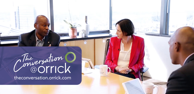 video still of Gary Eppinger, Carolyn Frantz and Aravind Swaminathan discussing how to start board conversations about cybersecurity