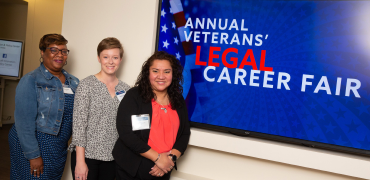 orrick cares - orrick members at the annual veterans career legal fair