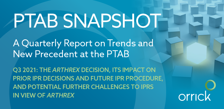 PTAB Snapshot Q3 2021