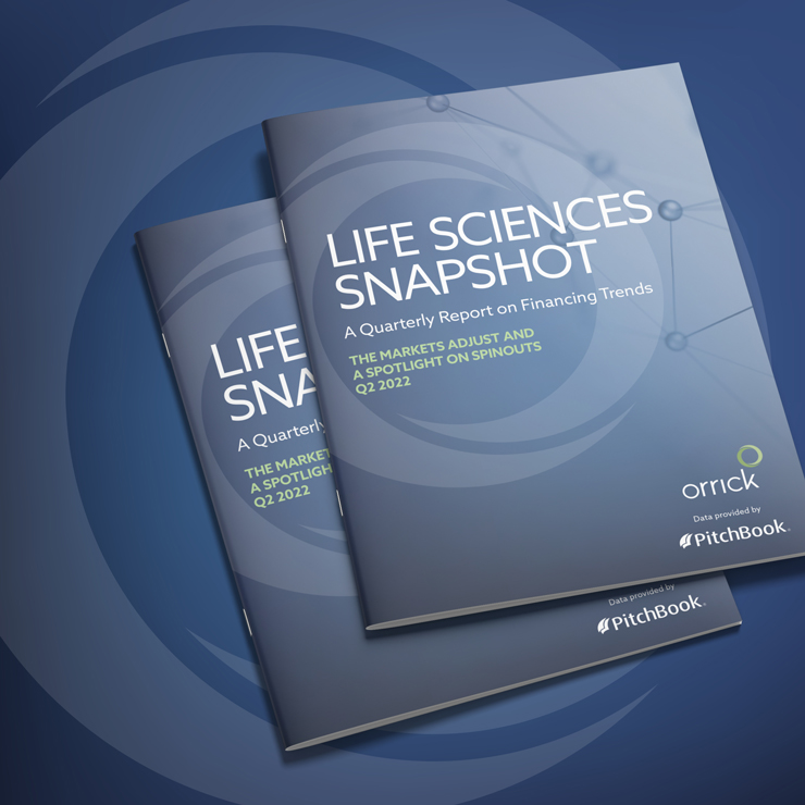 Life Sciences Snapshot – A Quarterly Report on Financing Trends – Q2 2022