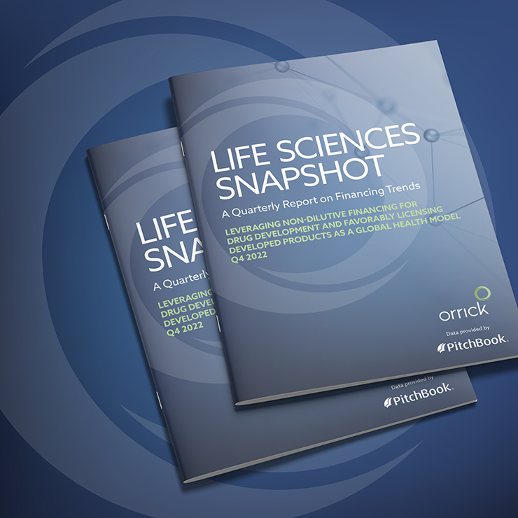 Life Sciences Snapshot – A Quarterly Report on Financing Trends – Q4 2022