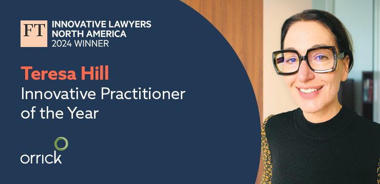 Teresa Hill Innovative Practitioner of the Year | FT Innovative Lawyers North America 2024