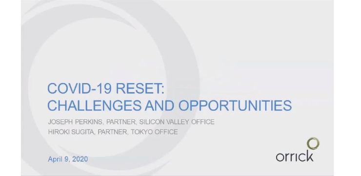 COVID-19 Reset: Challenges and Opportunities